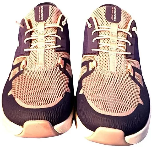 Skechers Size 9.5 Slip Ins Vegan Purple and Pink Glide Step Pro Sneakers - Picture 3 of 14